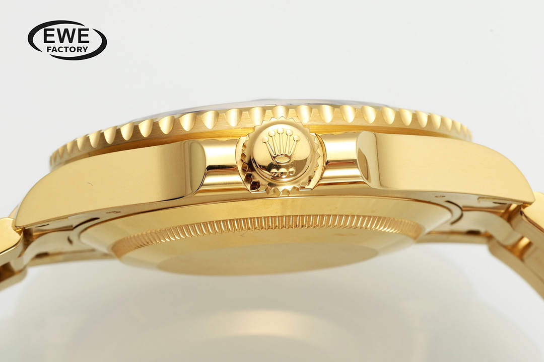 EW공장 롤렉스 서브마리너 신형 쿠키몬스터 41mm 옐로우 골드 금통 m126618lb 상세 이미지 7