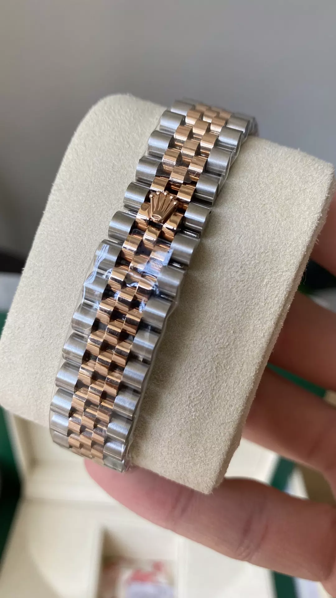 A+공장 롤렉스 데이저스트 화이트 다이얼 다이아 베젤 콤비 31mm 상세 이미지 5