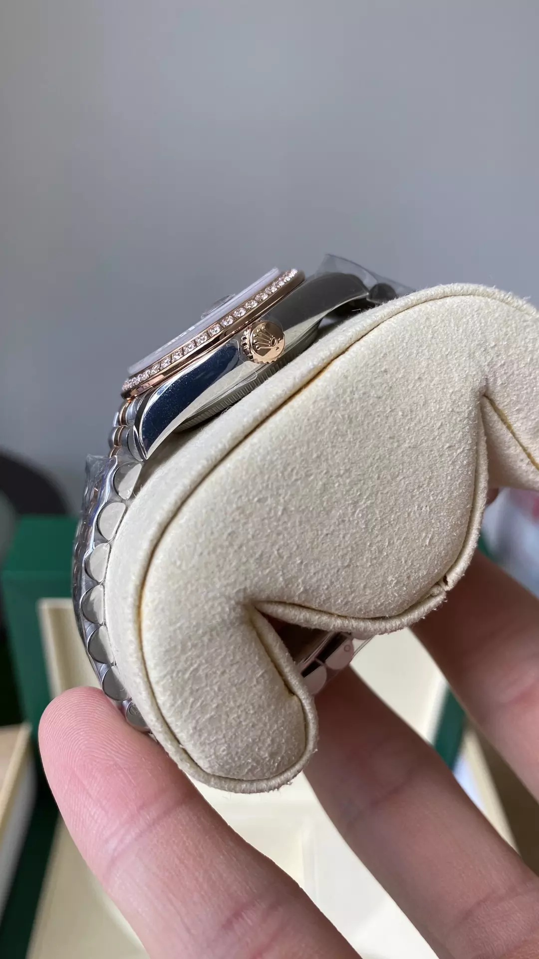 A+공장 롤렉스 데이저스트 퍼플 다이얼 다이아 베젤 콤비 31mm 상세 이미지 4