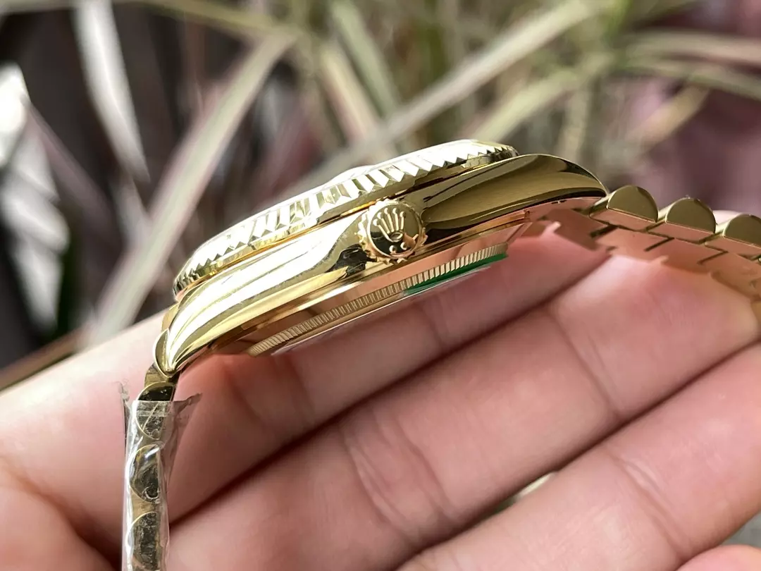 KF공장 롤렉스 데이데이트 실버 다이얼 옐로우 골드 금통 40mm 228235 상세 이미지 8