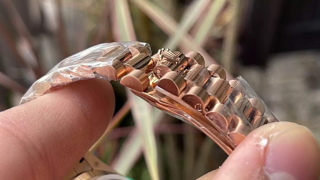 KF공장 롤렉스 데이데이트 브라운 다이얼 로즈골드 금통 40mm 228235 상세 이미지 10