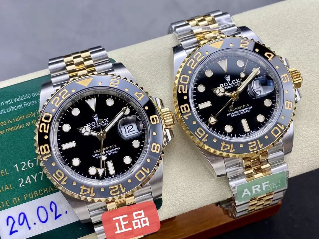 ARF공장 롤렉스 GMT 마스터2 호랑이 쥬빌레 m126713grnr 상세 이미지 3