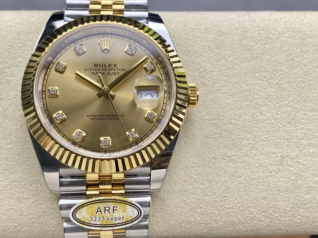 ARF공장 롤렉스 데이저스트 샴폐인 10P 다이얼 옐로우 골드 콤비 쥬빌레 41mm 상세 이미지 3