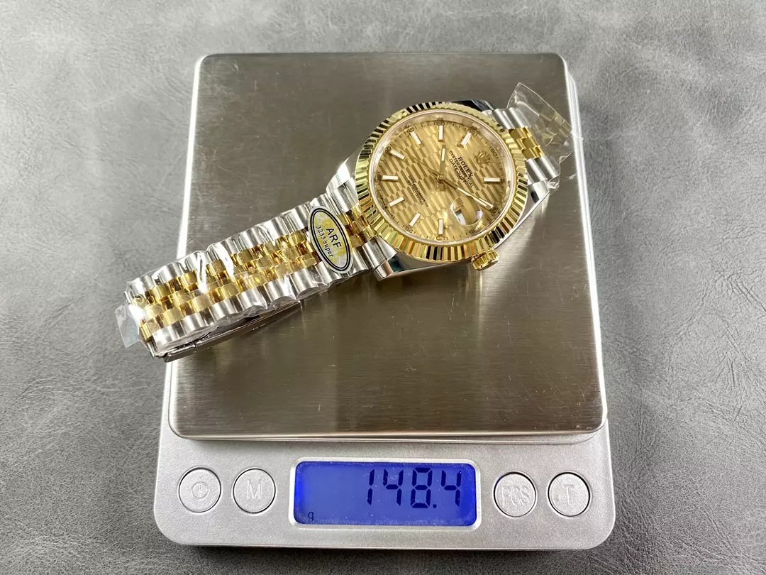 ARF공장 롤렉스 데이저스트 와플 샴폐인 다이얼 옐로우 골드 콤비 쥬빌레 41mm 상세 이미지 2