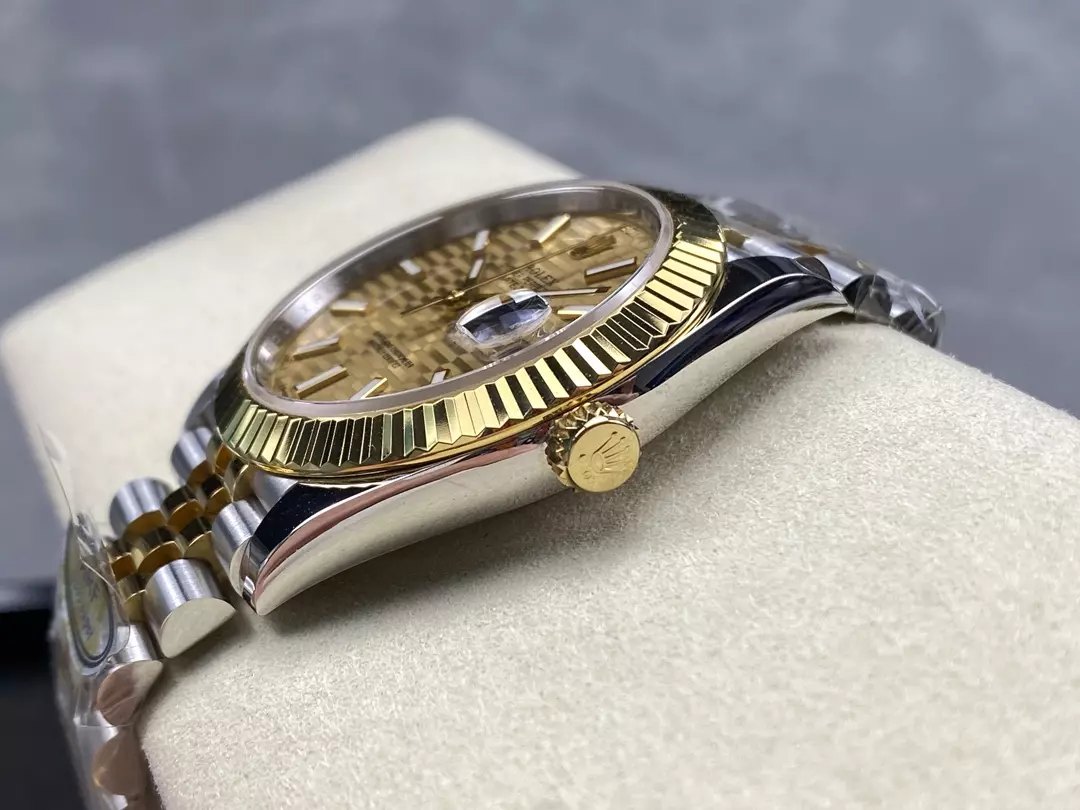 ARF공장 롤렉스 데이저스트 와플 샴폐인 다이얼 옐로우 골드 콤비 쥬빌레 41mm 상세 이미지 8