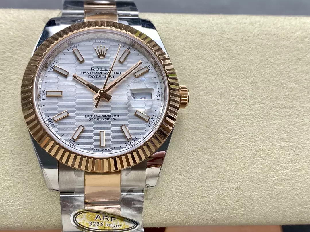 ARF공장 롤렉스 데이저스트 와플 실버 다이얼 로즈골드 콤비 오이스터 41mm 상세 이미지 3