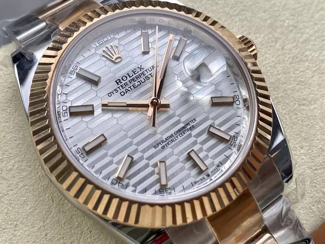 ARF공장 롤렉스 데이저스트 와플 실버 다이얼 로즈골드 콤비 오이스터 41mm 상세 이미지 4