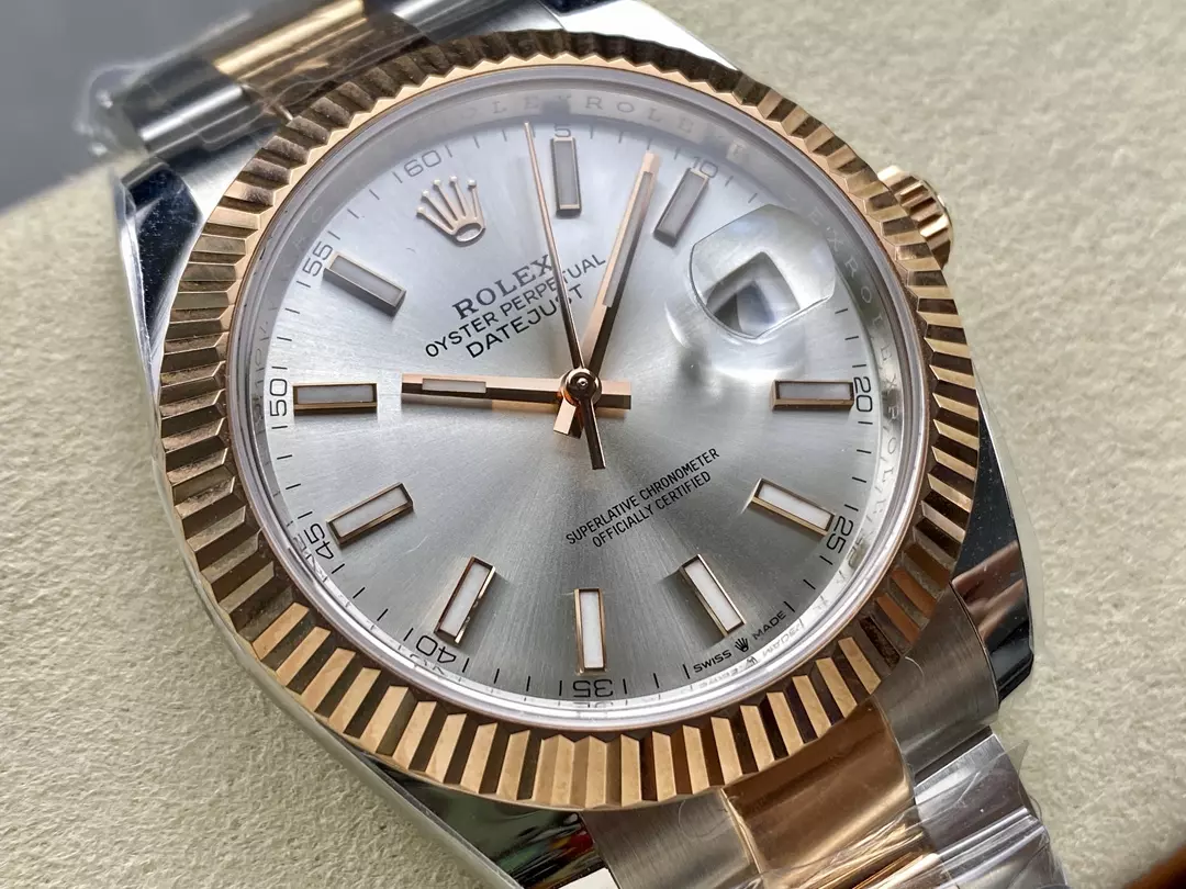 ARF공장 롤렉스 데이저스트 실버 다이얼 로즈골드 콤비 오이스터 41mm 상세 이미지 4