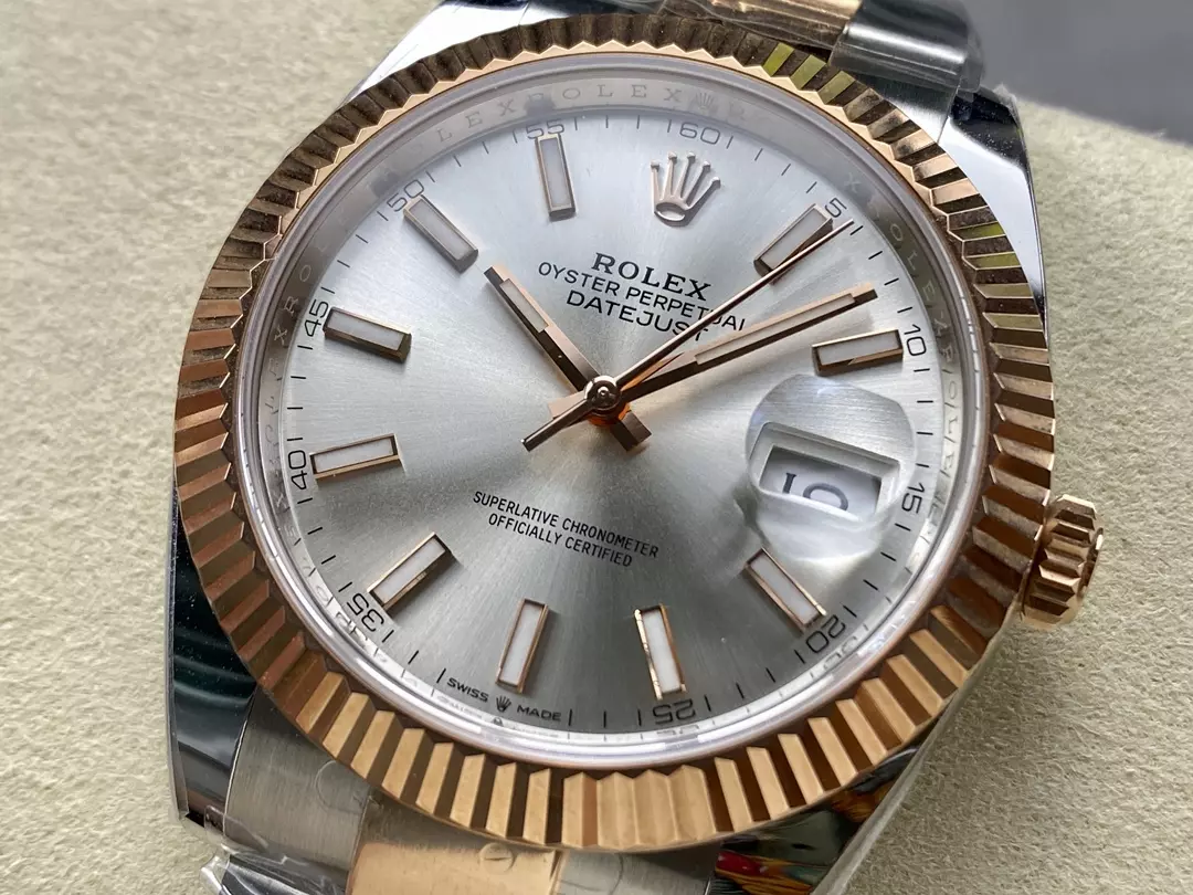 ARF공장 롤렉스 데이저스트 실버 다이얼 로즈골드 콤비 오이스터 41mm 상세 이미지 5
