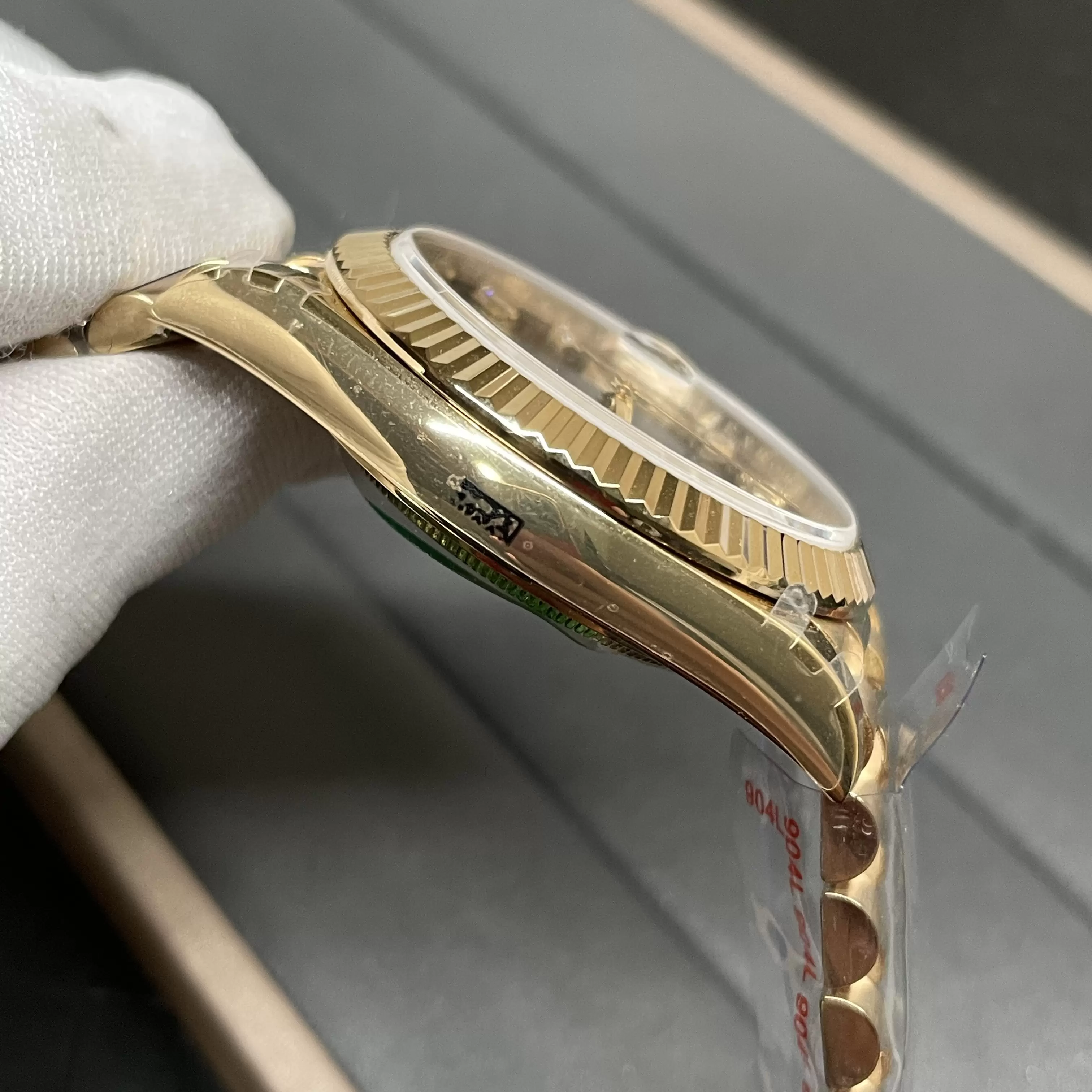 GM공장 V3 롤렉스 데이데이트 블랙 다이아 다이얼 로즈골드 금통 40mm 228235 상세 이미지 8