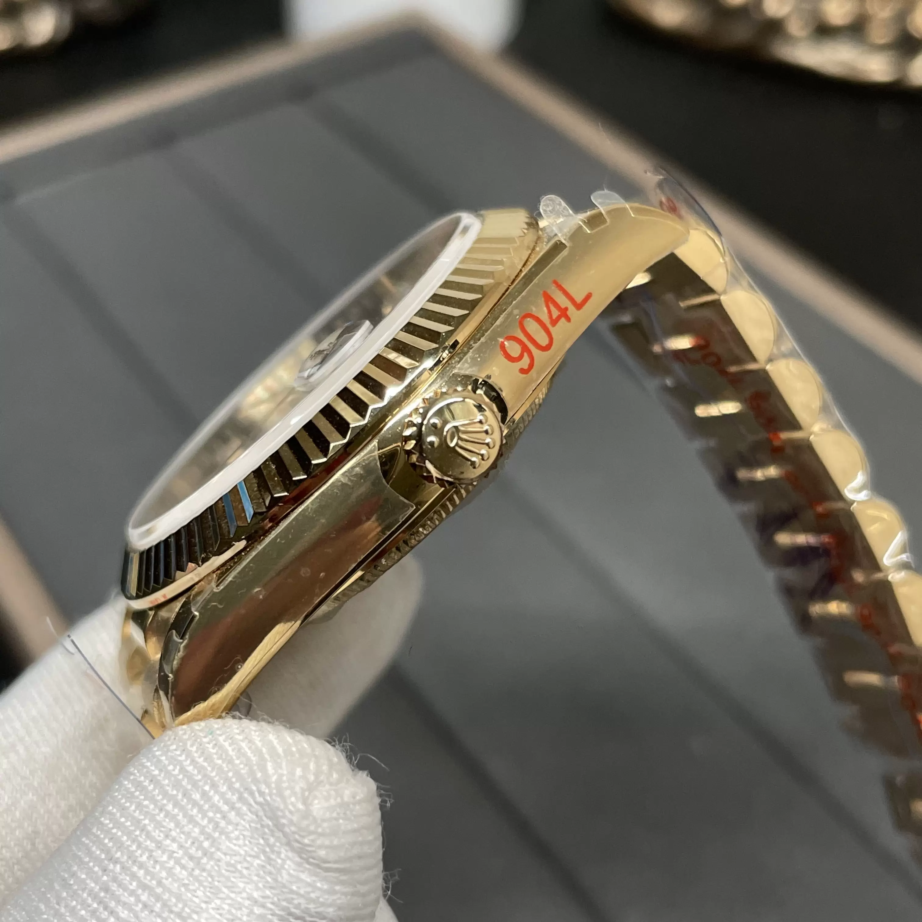 GM공장 V3 롤렉스 데이데이트 블랙 다이아 다이얼 로즈골드 금통 40mm 228235 상세 이미지 9