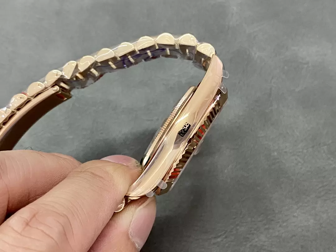 GM공장 V3 롤렉스 데이데이트 브라운 다이아 다이얼 로즈골드 금통 40mm 228235 상세 이미지 7