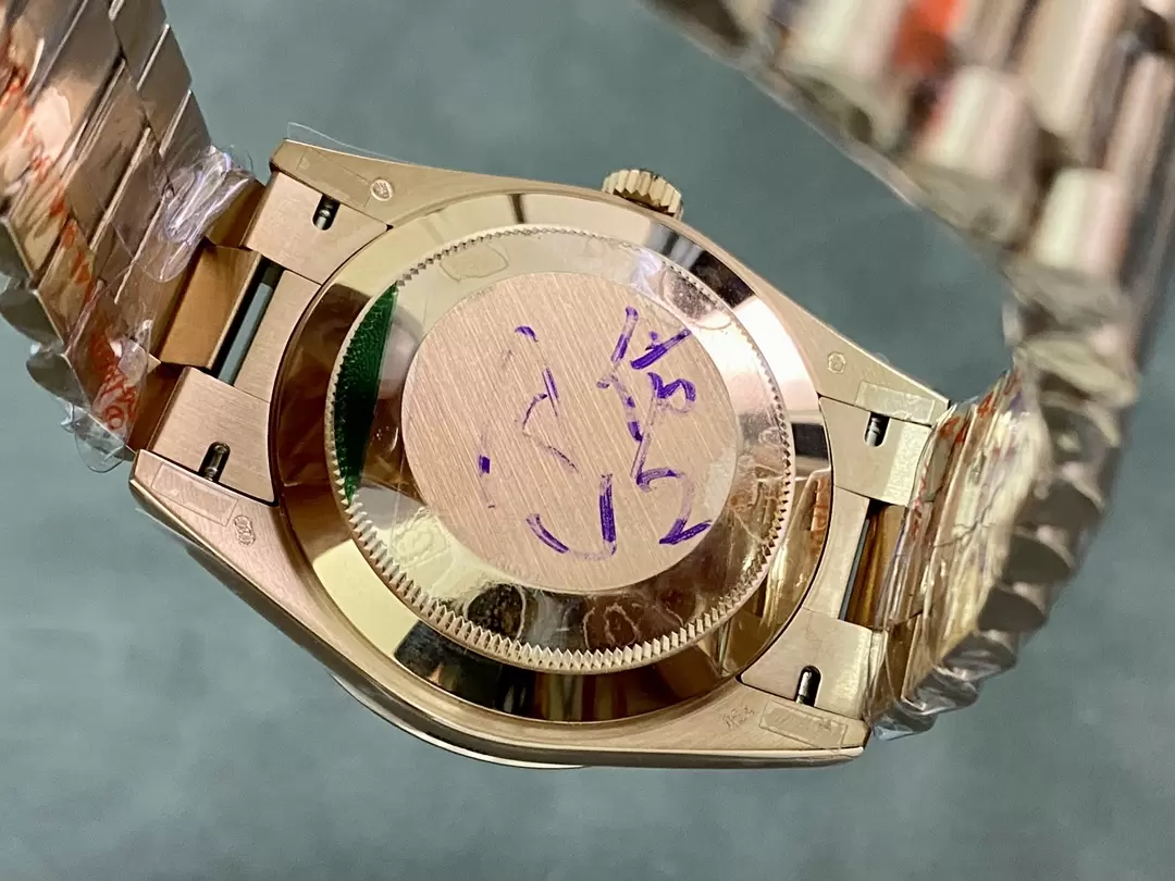 GM공장 V3 롤렉스 데이데이트 브라운 다이아 다이얼 로즈골드 금통 40mm 228235 상세 이미지 9