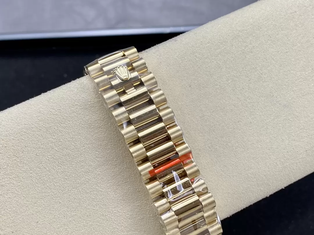 GM공장 V3 롤렉스 데이데이트 샴폐인 다이얼 옐로우 골드 금통 40mm 228235 상세 이미지 10