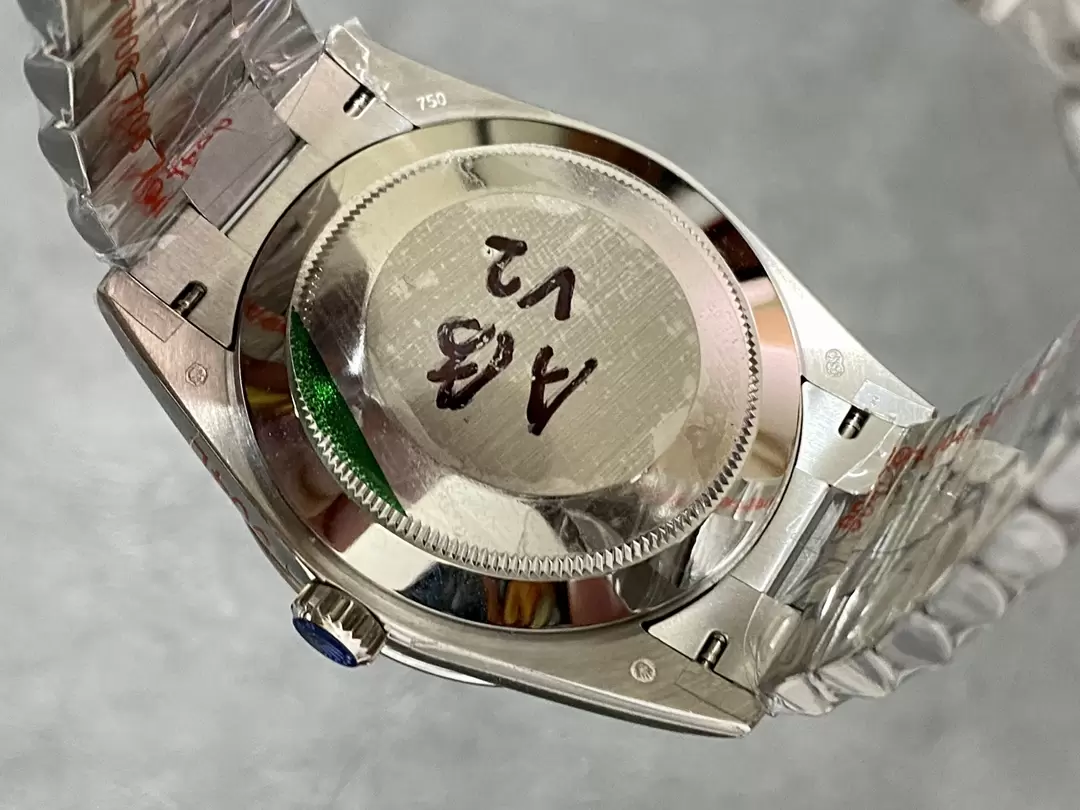 GM공장 V3 롤렉스 데이데이트 플래티넘 와플 다이얼 화이트 골드 금통 40mm m228236 상세 이미지 9