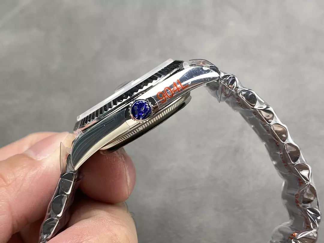 QF공장 롤렉스 데이데이트 플래티넘 다이얼 바게트다이아 화이트 골드 금통 36mm 128236 상세 이미지 7