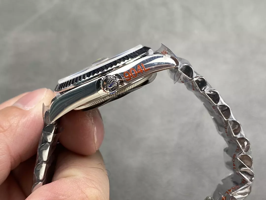 QF공장 롤렉스 데이데이트 청판 다이얼 바인덱스 화이트골드 금통 36mm 128236 상세 이미지 8