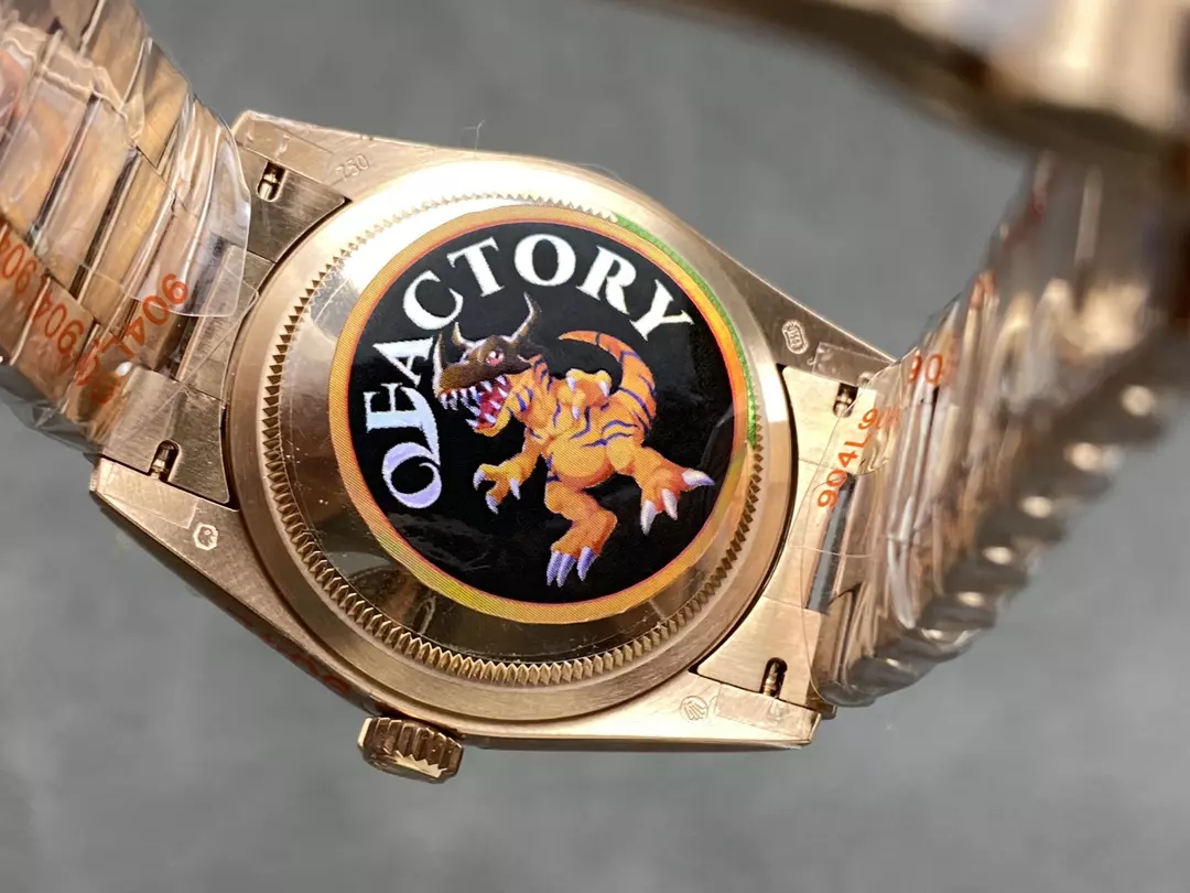 QF공장 롤렉스 데이데이트 브라운 로만 다이얼 로즈금통 36mm 128235 상세 이미지 9