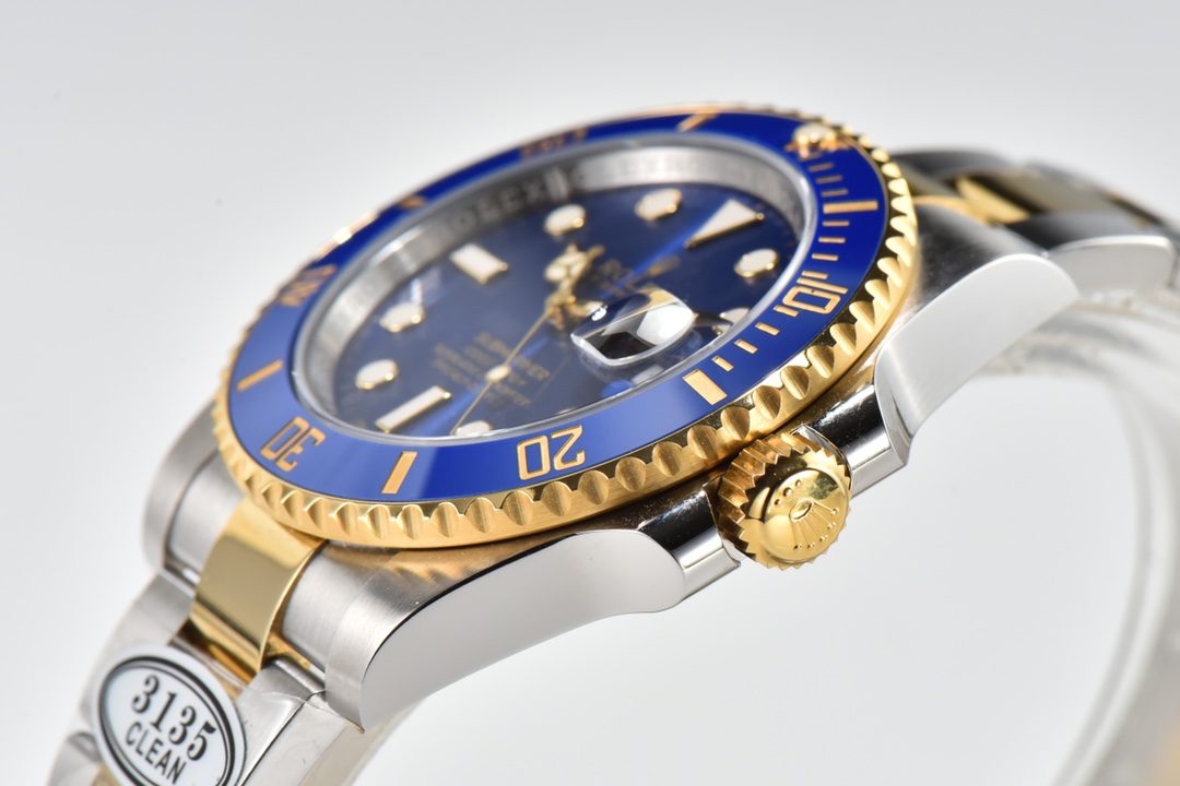 클린공장 롤렉스 서브마리너 청판 다이얼 옐로우 골드 콤비 40mm 116613 상세 이미지 5