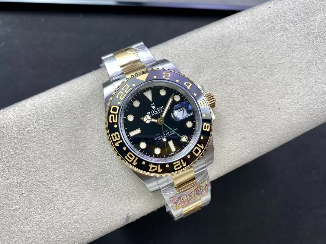 클린공장 롤렉스 GMT마스터 2 블랙 다이얼 콤비 오이스터 40mm 116713 LN 상세 이미지 6