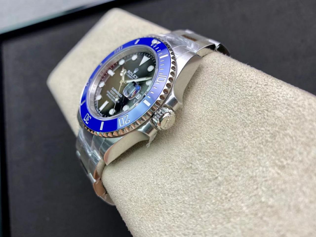 VS공장 롤렉스 신형 서브마리너 블랙 다이얼 스머프 베젤 41mm 126619 상세 이미지 8