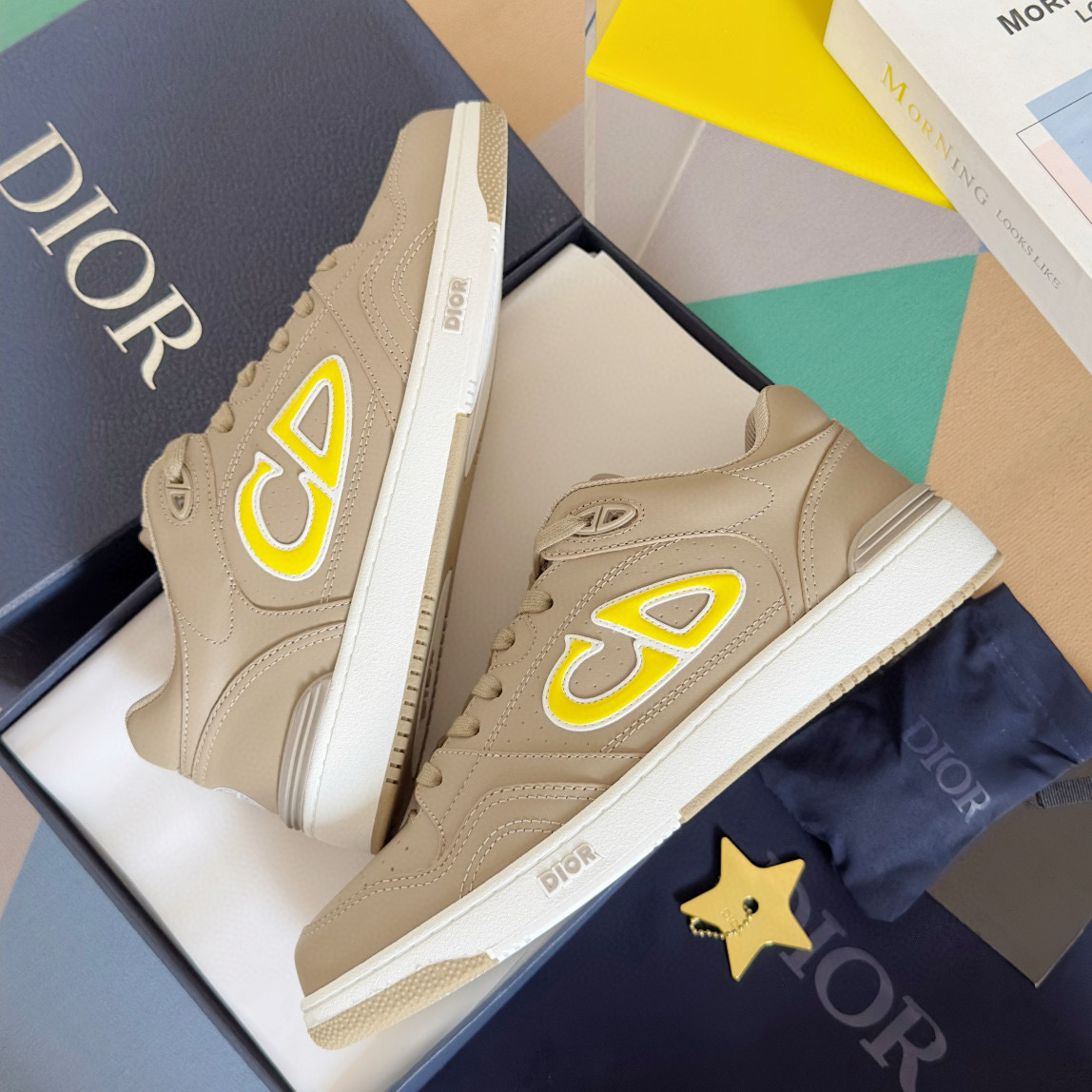 디올 B57 로우탑 스니커즈 라이트 베이지 상세 이미지 6