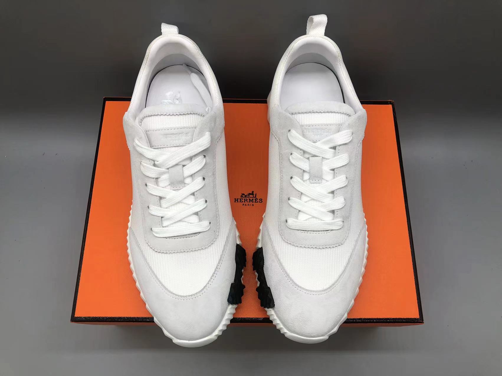에르메스 바운싱 스니커즈 화이트/블랙 상세 이미지 3