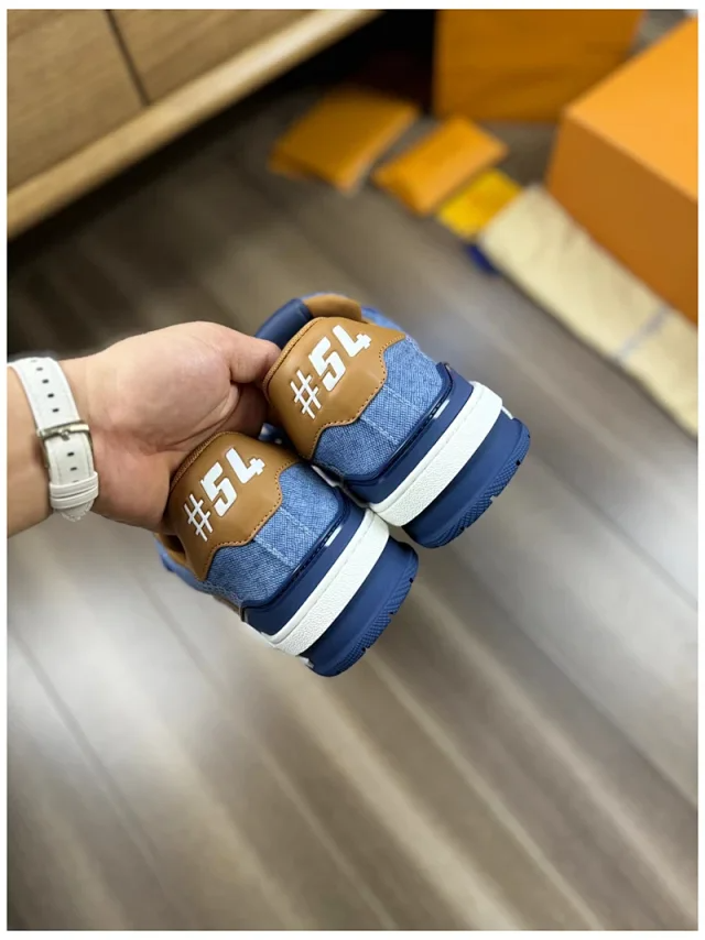 루이비통 베벌리 힐스 스니커즈 블루 상세 이미지 6