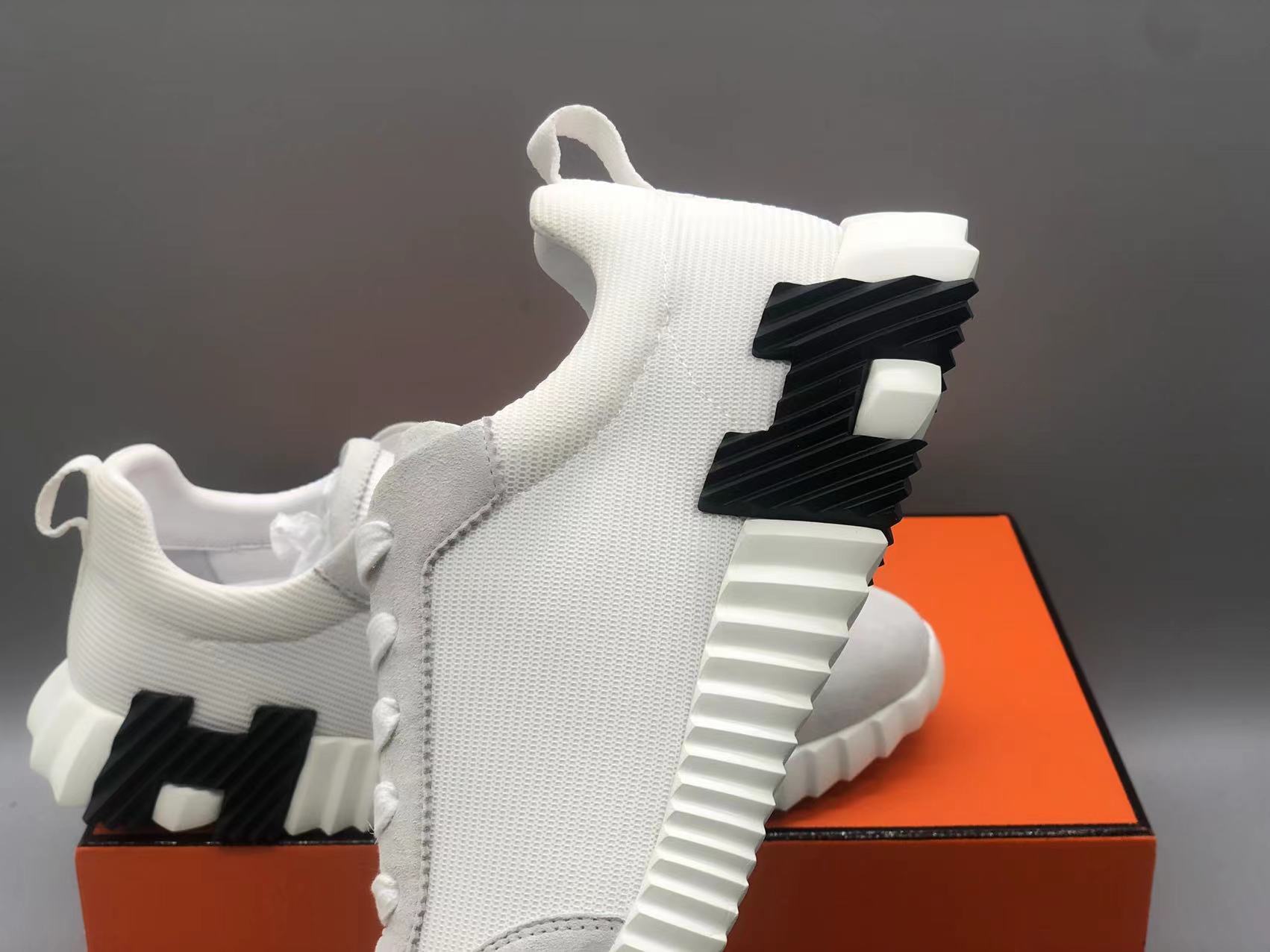 에르메스 바운싱 스니커즈 화이트/블랙 상세 이미지 7