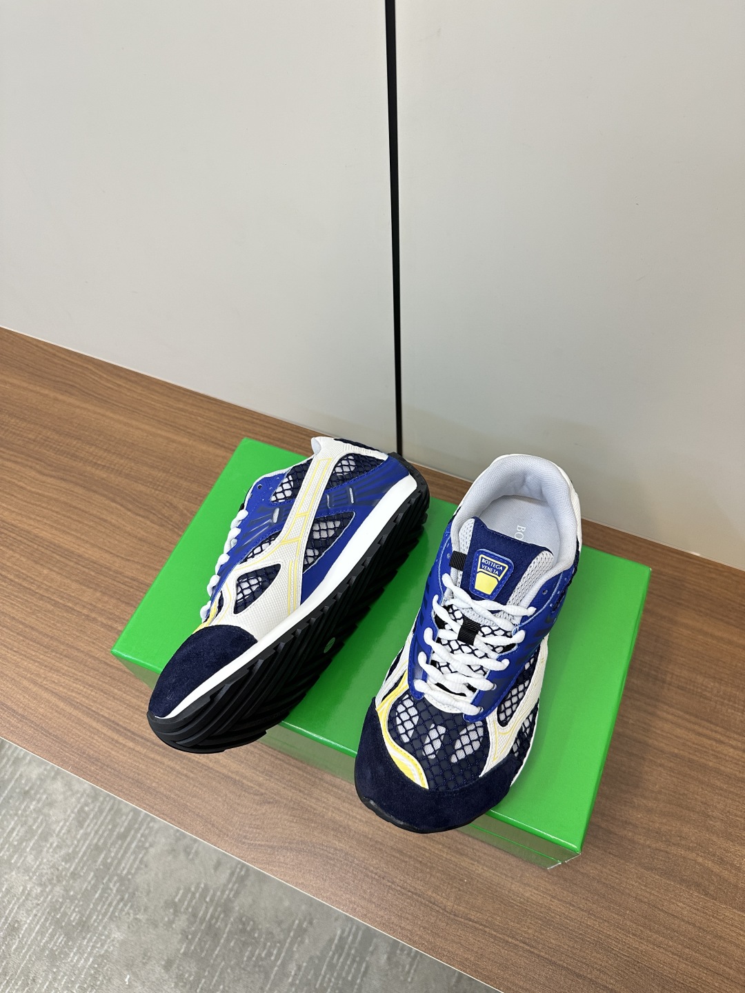 보테가베네타 오르빗 스니커즈 블루 상세 이미지 5