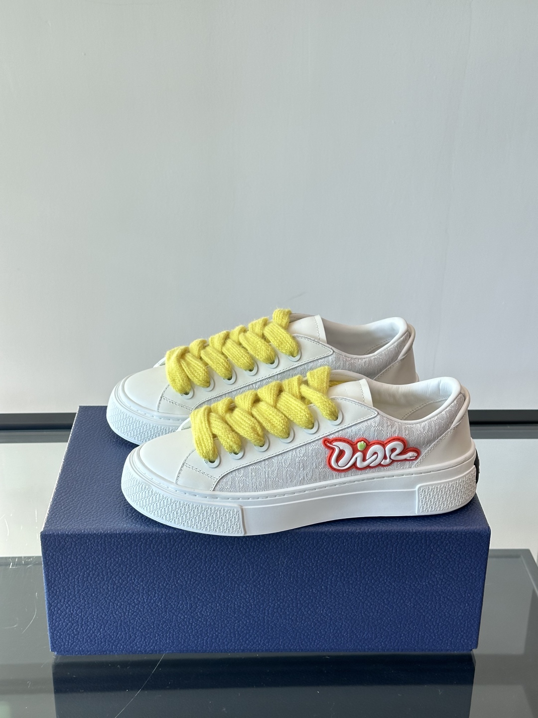 디올 B33 스니커즈 화이트 상세 이미지 3