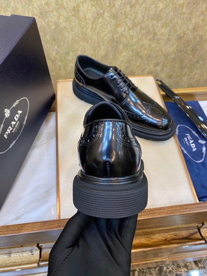 프라다 에어솔 더비 슈즈 구두 상세 이미지 5