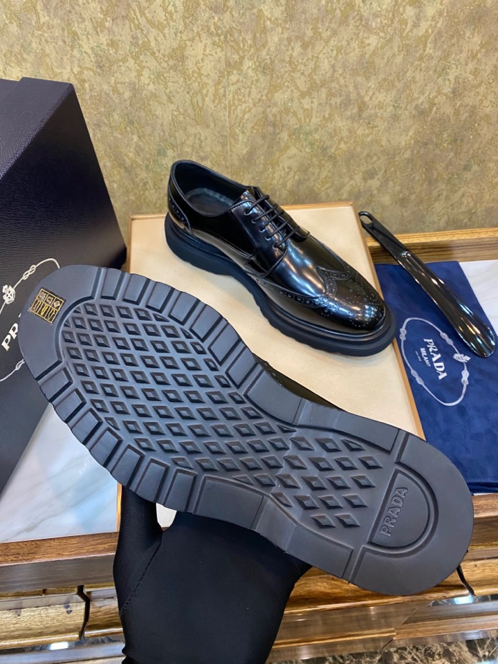 프라다 에어솔 더비 슈즈 구두 상세 이미지 4