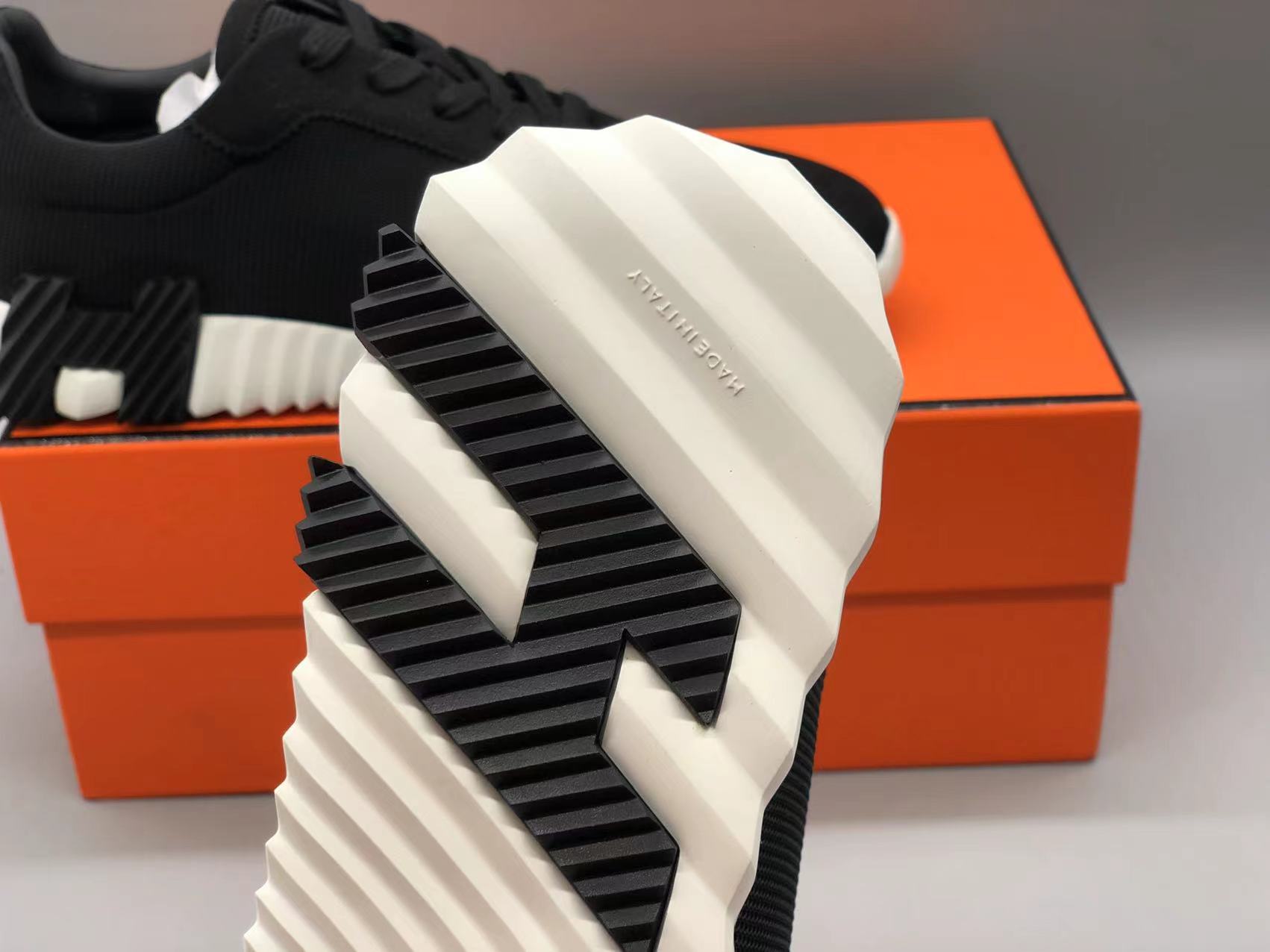 에르메스 바운싱 스니커즈 블랙 상세 이미지 9