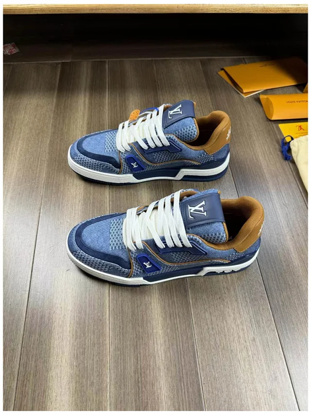 루이비통 베벌리 힐스 스니커즈 블루 상세 이미지 2