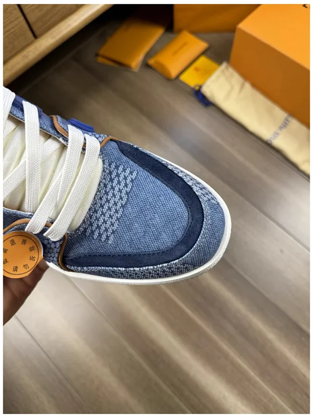 루이비통 베벌리 힐스 스니커즈 블루 상세 이미지 8