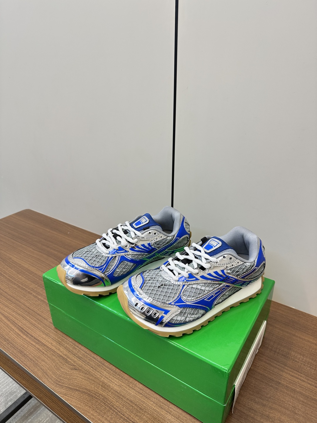 보테가베네타 오르빗 스니커즈 크루즈 블루 상세 이미지 7