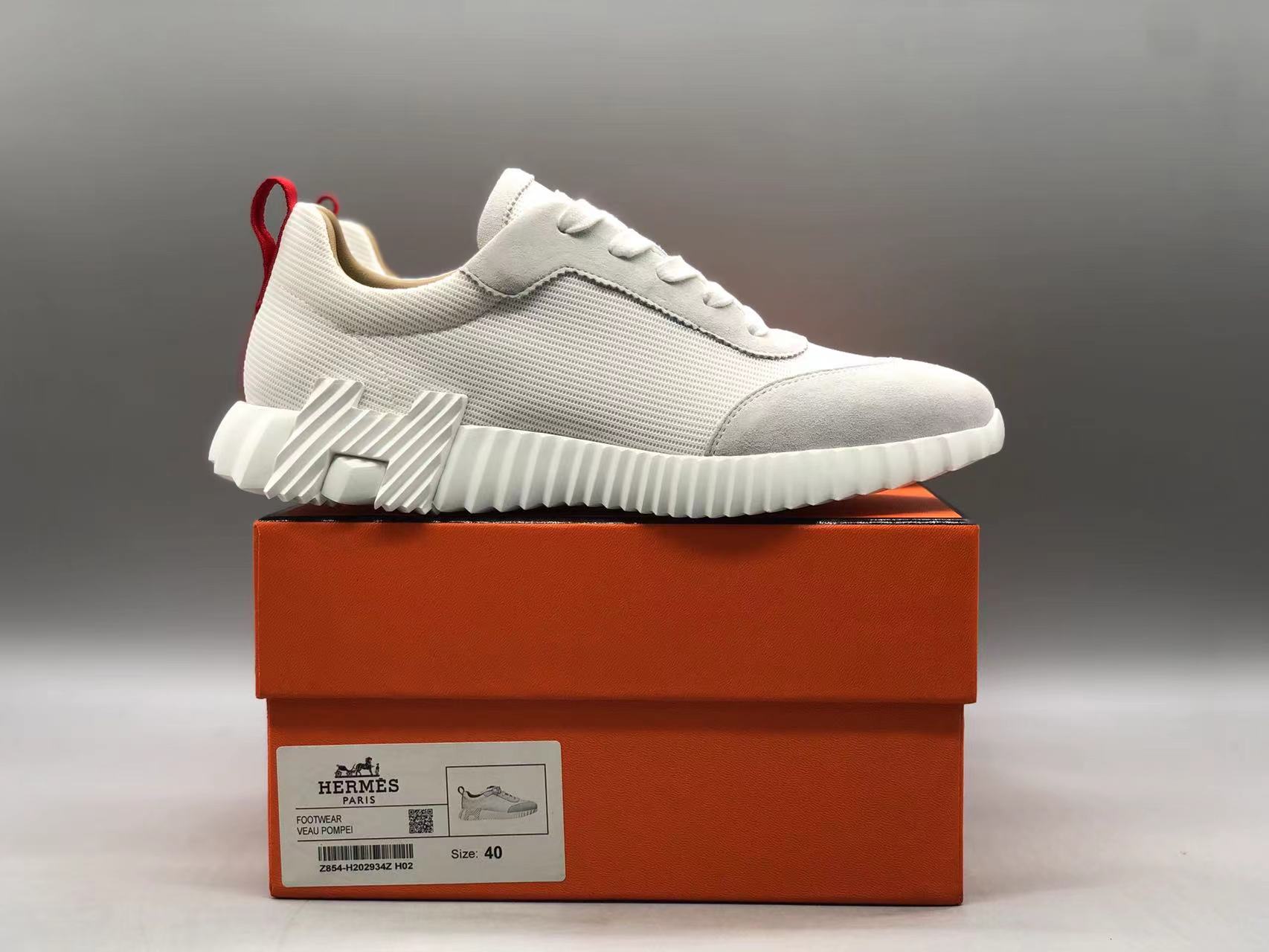 에르메스 바운싱 스니커즈 화이트 상세 이미지 1