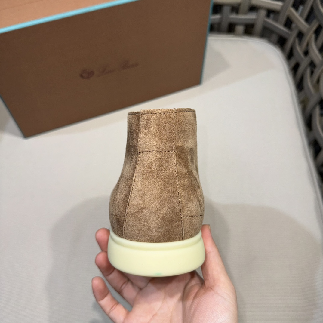 로로피아나 데저트 워크 스웨이드 추카 부츠 라이트 브라운 상세 이미지 5