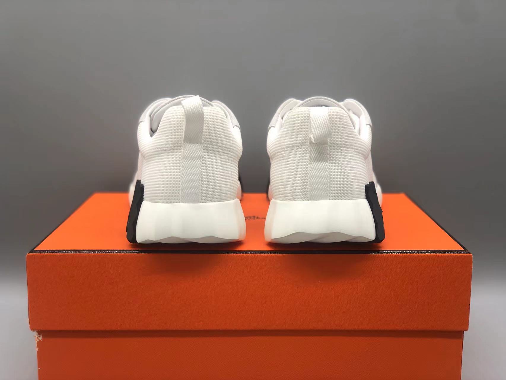 에르메스 바운싱 스니커즈 화이트/블랙 상세 이미지 5