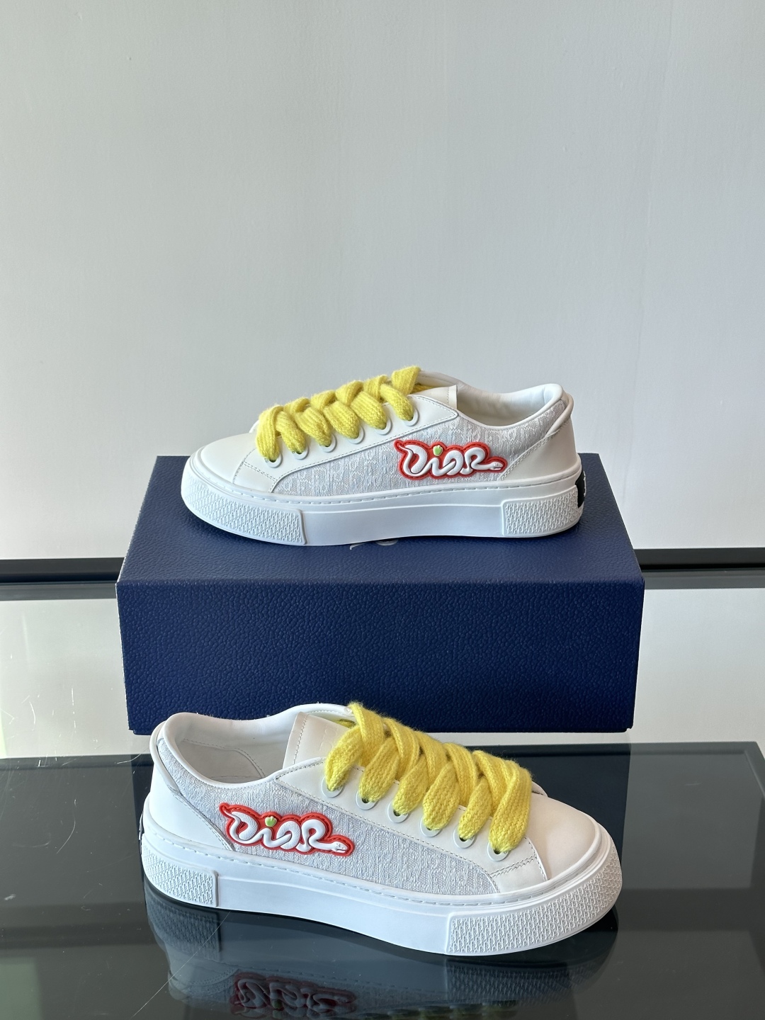 디올 B33 스니커즈 화이트 상세 이미지 6