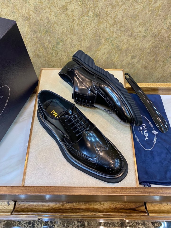 프라다 에어솔 더비 슈즈 구두 상세 이미지 8