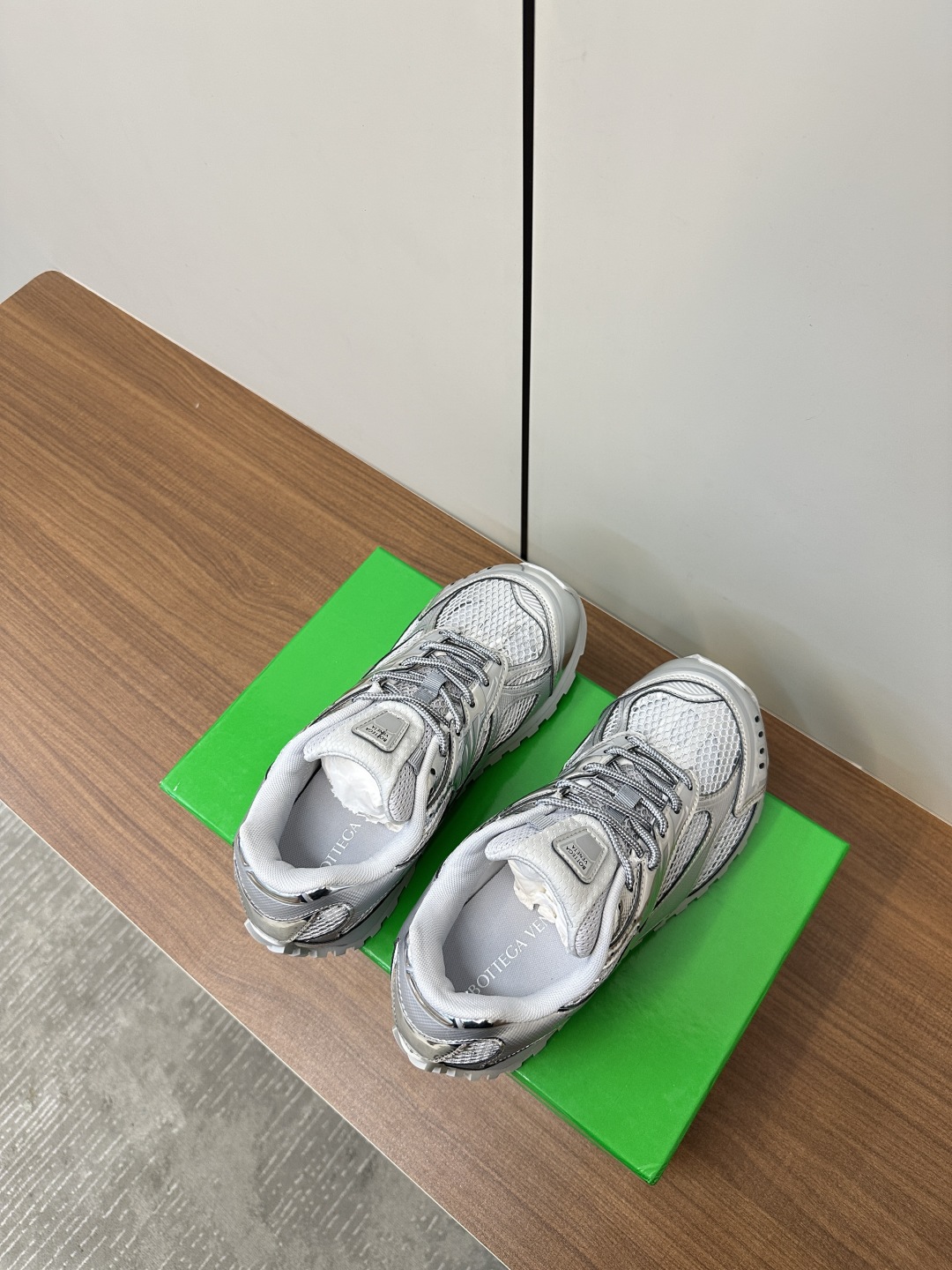 보테가베네타 오르빗 스니커즈 실버 상세 이미지 7