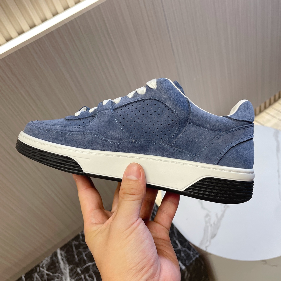 샤넬 카프스킨 & 데님블루 스니커즈 상세 이미지 2