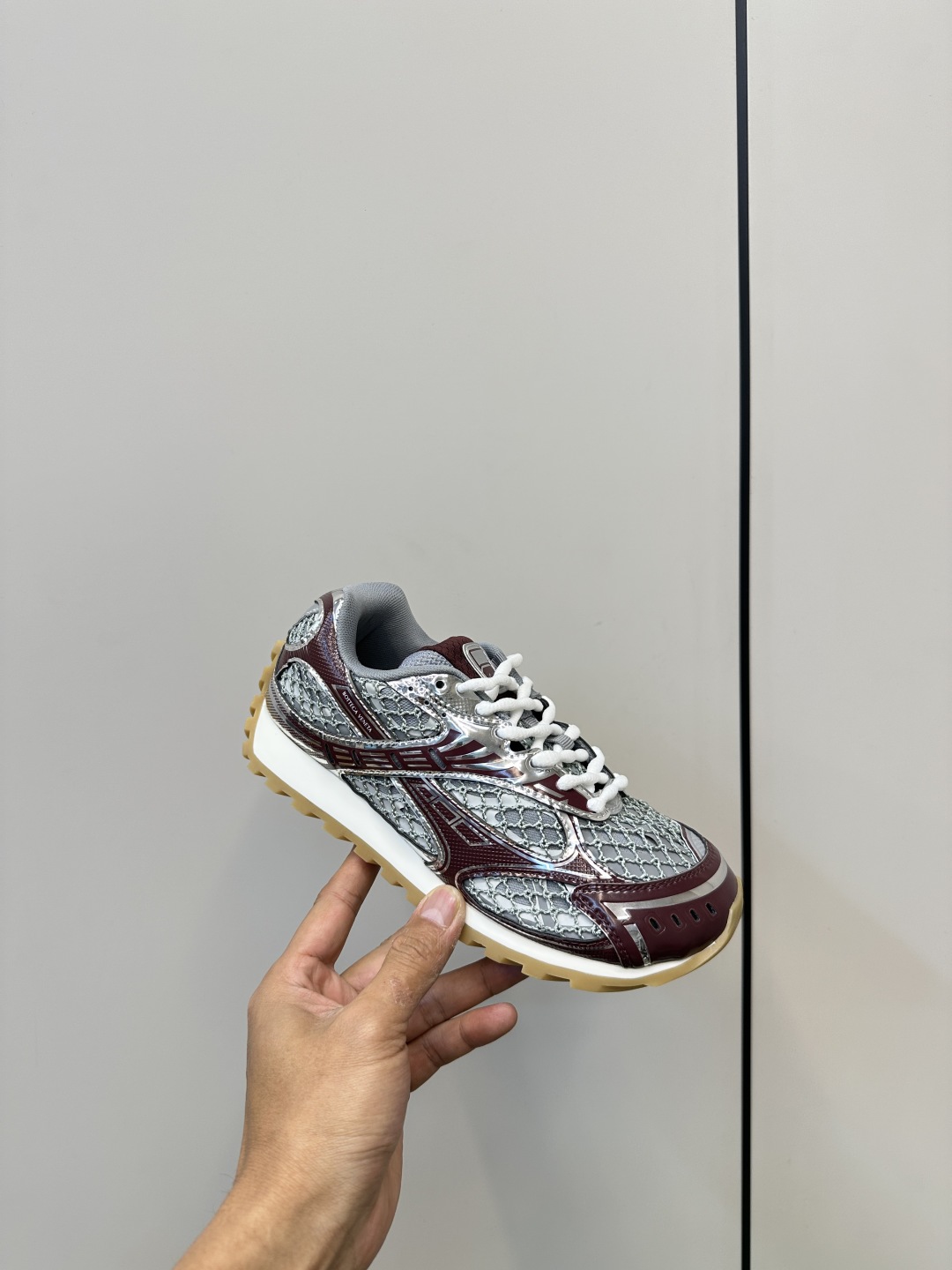 보테가베네타 오르빗 스니커즈 버건디 상세 이미지 1