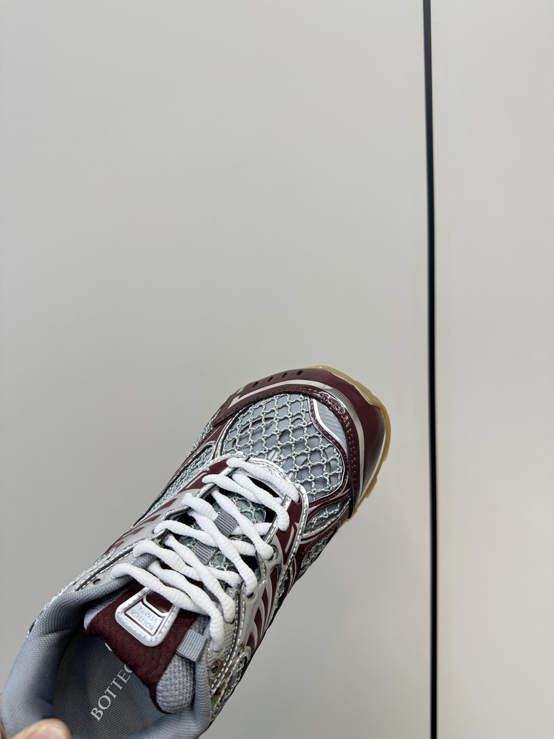 보테가베네타 오르빗 스니커즈 버건디 상세 이미지 2