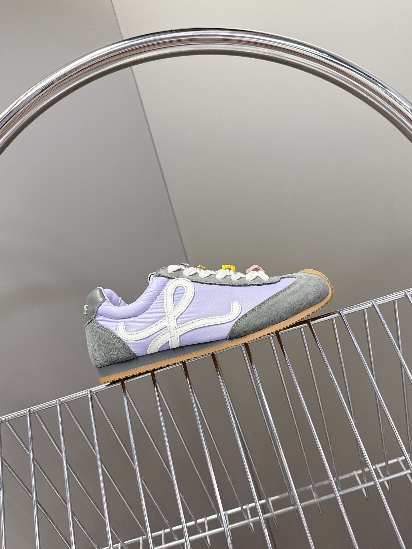 로에베 발레 러너 2.0 스웨이드 스니커즈 퍼플 상세 이미지 5