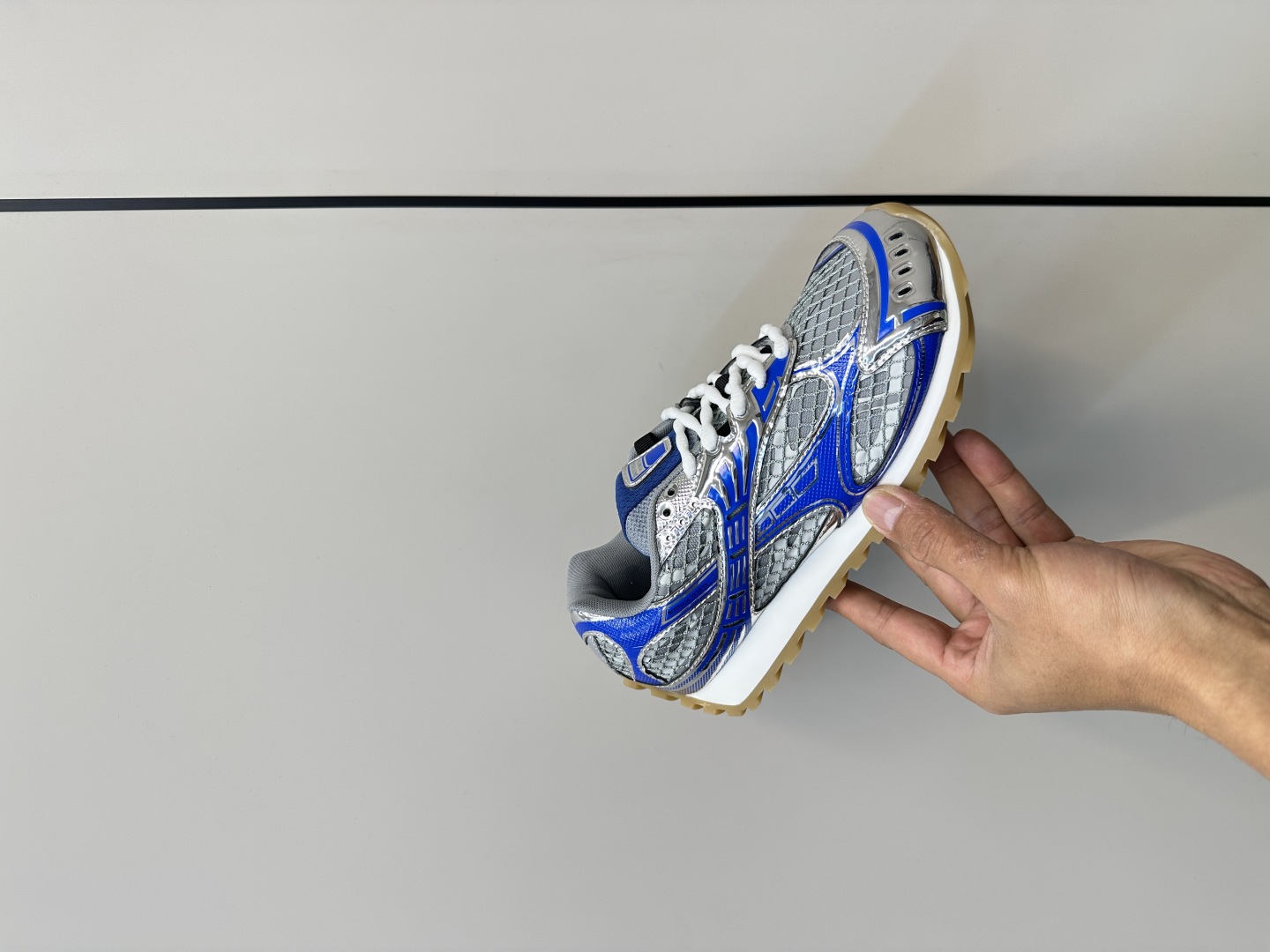 보테가베네타 오르빗 스니커즈 크루즈 블루 상세 이미지 1