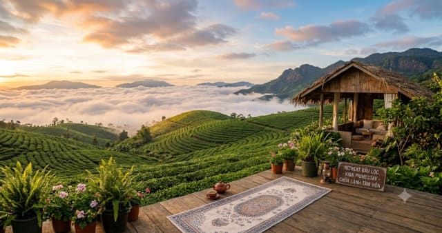 Chữa Lành Không Lo Về Giá: Tặng Ngay Gói Trị Liệu Tâm Hồn Khi Đặt Lịch retreat Bảo Lộc Tại KIBA Primestay