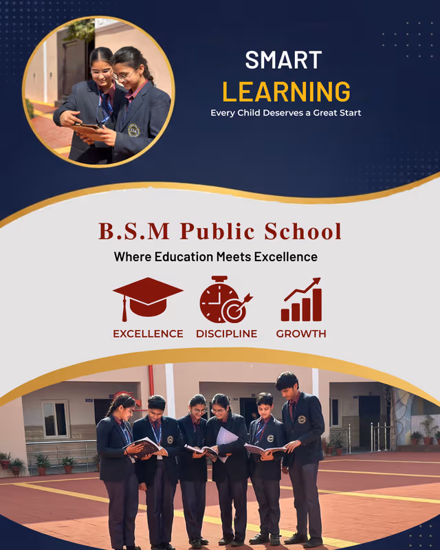BSM Public School Admissions Open 2026